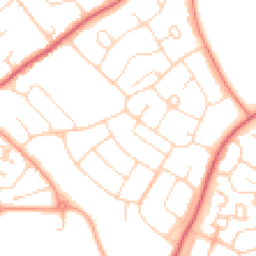 Daytime road noise heatmap for CO2 9HJ