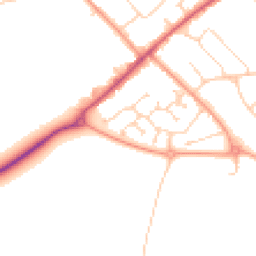 Daytime road noise heatmap for CO2 9SA