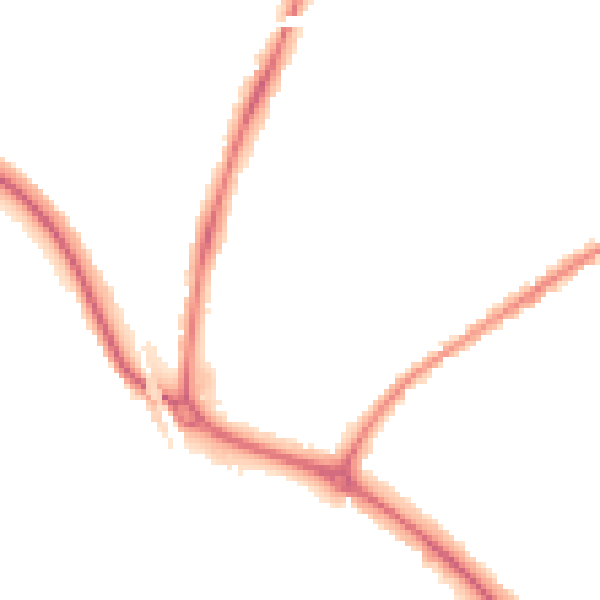 Night-time road noise heatmap for CO4 0EA