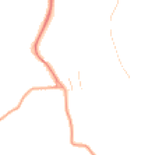 Daytime road noise heatmap for CO6 1DB