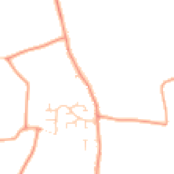 Daytime road noise heatmap for CO6 1JW