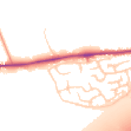 Daytime road noise heatmap for CO6 1LU