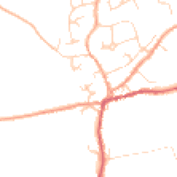 Daytime road noise heatmap for CO6 1NY