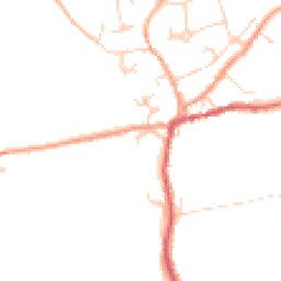 Daytime road noise heatmap for CO6 1PB
