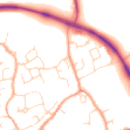 Daytime road noise heatmap for CO6 1QB