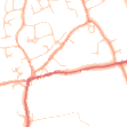Daytime road noise heatmap for CO6 1UA