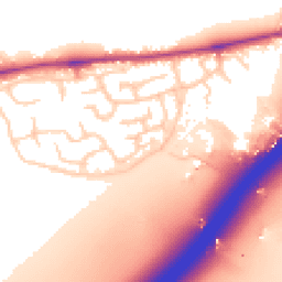 Daytime road noise heatmap for CO6 1XB