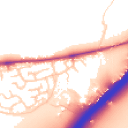 Daytime road noise heatmap for CO6 1XN