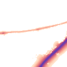 Night-time road noise heatmap for CO6 1XN