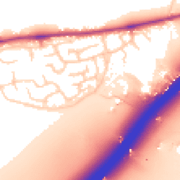 Daytime road noise heatmap for CO6 1XP