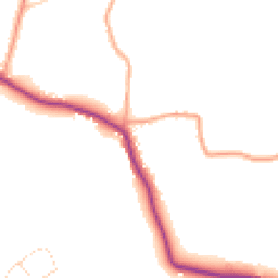 Daytime road noise heatmap for CO6 2AA