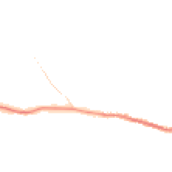 Night-time road noise heatmap for CO6 2FE
