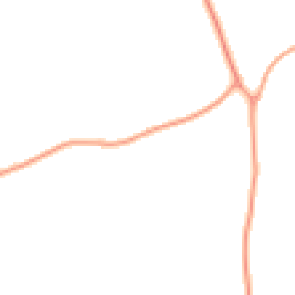 Daytime road noise heatmap for CO6 2HW