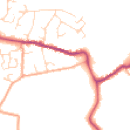 Daytime road noise heatmap for CO6 2RF