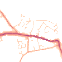 Daytime road noise heatmap for CO6 2RZ