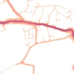 Daytime road noise heatmap for CO6 2SB