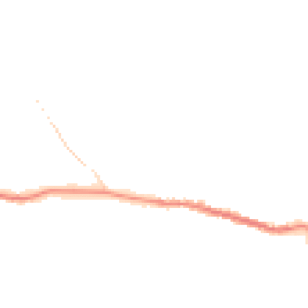 Night-time road noise heatmap for CO6 2SL