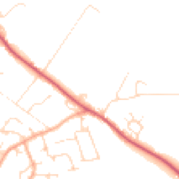 Daytime road noise heatmap for CO6 3EA