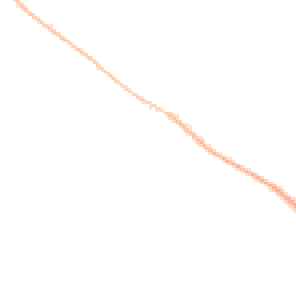 Night-time road noise heatmap for CO6 3LB