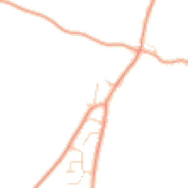 Daytime road noise heatmap for CO6 3LZ