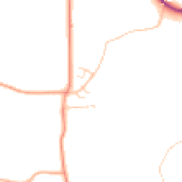 Daytime road noise heatmap for CO6 3SA
