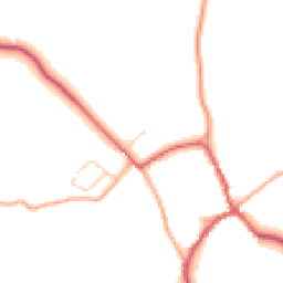 Daytime road noise heatmap for CO6 4RH