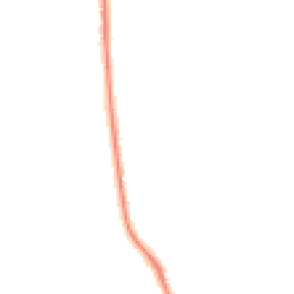 Night-time road noise heatmap for CO6 4TF