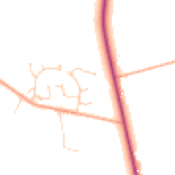 Daytime road noise heatmap for CO6 4UR