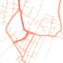 Daytime road noise heatmap for CO7 0AB