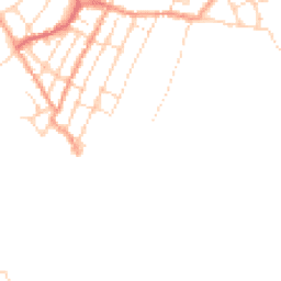 Daytime road noise heatmap for CO7 0AR