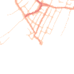 Daytime road noise heatmap for CO7 0AY