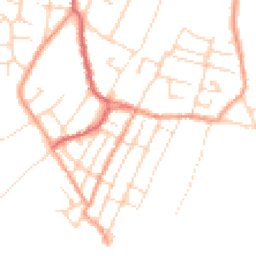 Daytime road noise heatmap for CO7 0BZ