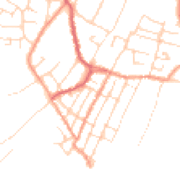 Daytime road noise heatmap for CO7 0DB