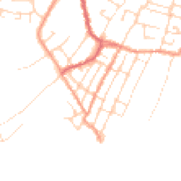 Daytime road noise heatmap for CO7 0DP