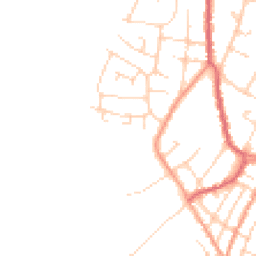 Daytime road noise heatmap for CO7 0LE