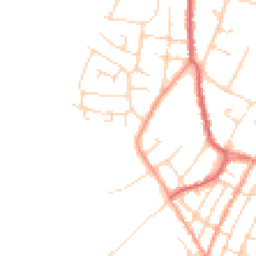Daytime road noise heatmap for CO7 0LF