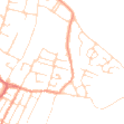Daytime road noise heatmap for CO7 0NG