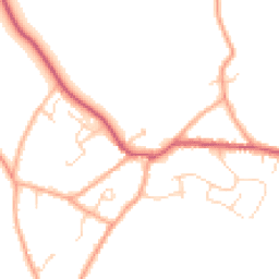Daytime road noise heatmap for CO7 6AY