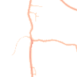 Daytime road noise heatmap for CO7 6BA
