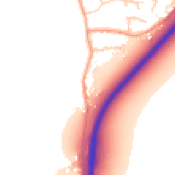 Daytime road noise heatmap for CO7 6FA