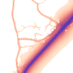 Daytime road noise heatmap for CO7 6JJ
