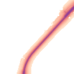 Night-time road noise heatmap for CO7 6JL