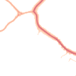 Daytime road noise heatmap for CO7 6NN