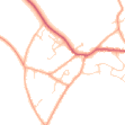Daytime road noise heatmap for CO7 6SJ