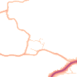 Daytime road noise heatmap for CO7 6XL
