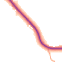 Daytime road noise heatmap for CO7 7DF