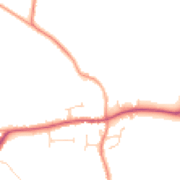 Daytime road noise heatmap for CO7 7FN