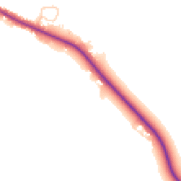 Daytime road noise heatmap for CO7 7GW