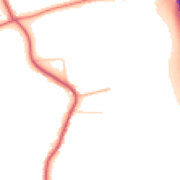 Daytime road noise heatmap for CO7 7JT