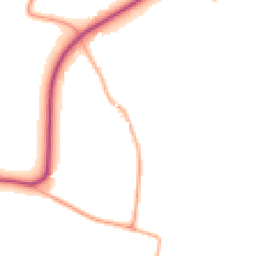 Daytime road noise heatmap for CO7 7LU